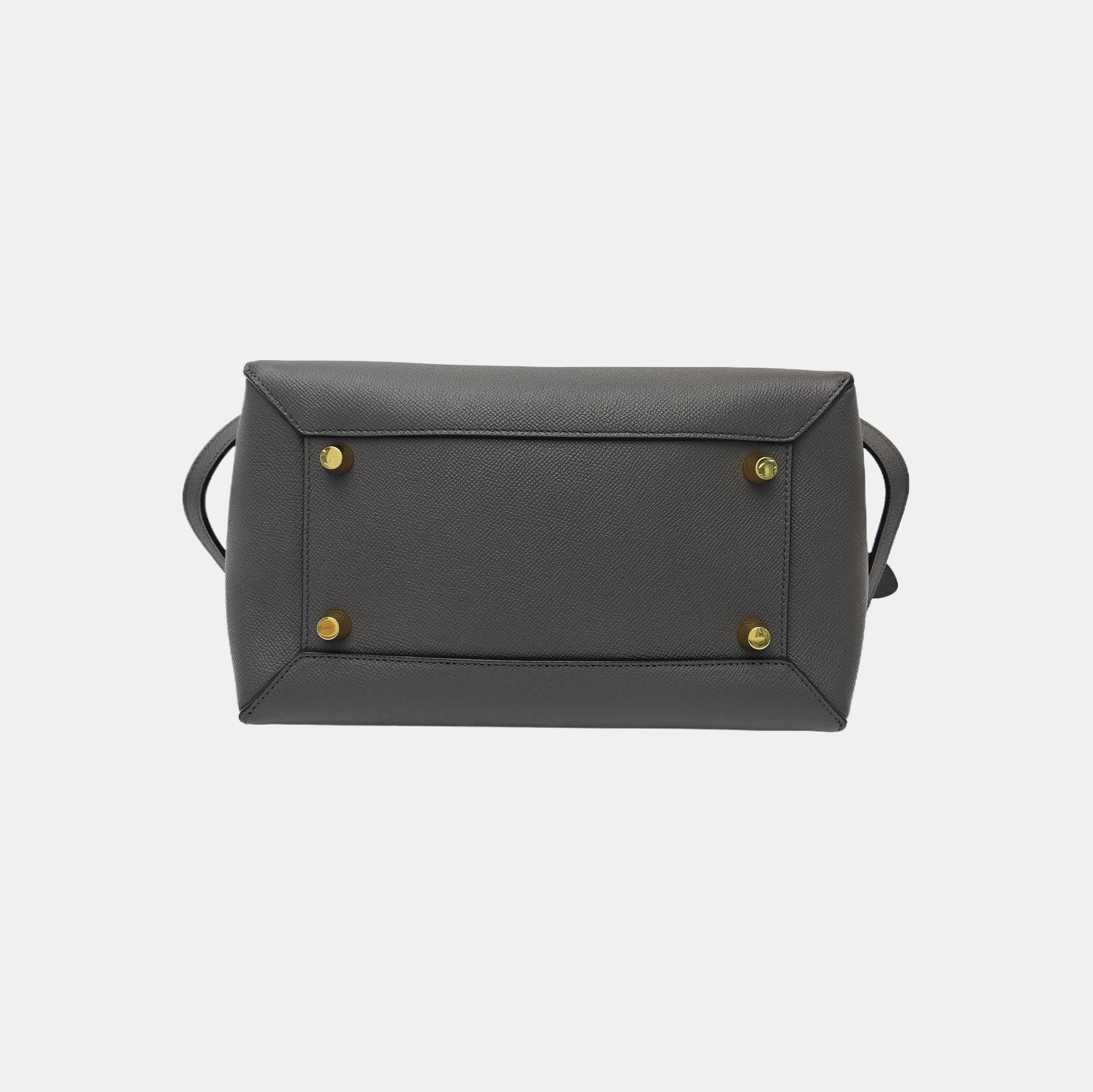 BELT Mini Calfskin Gray