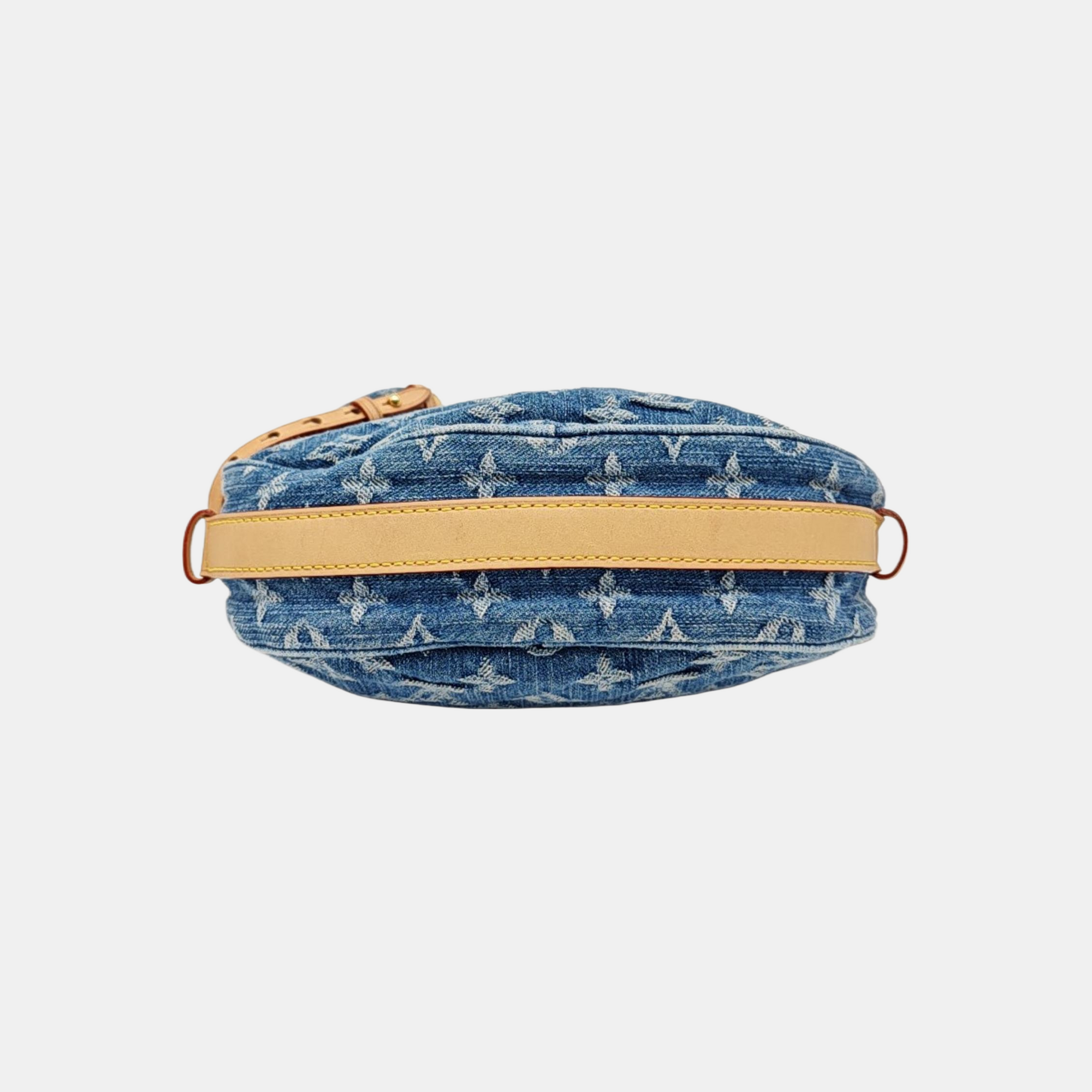 CROISSANT PM Monogram Canvas Blue