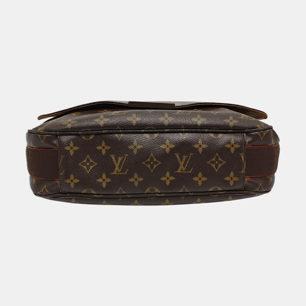 VINTAGE BEAUBOURG Monogram Coated Canvas Brown