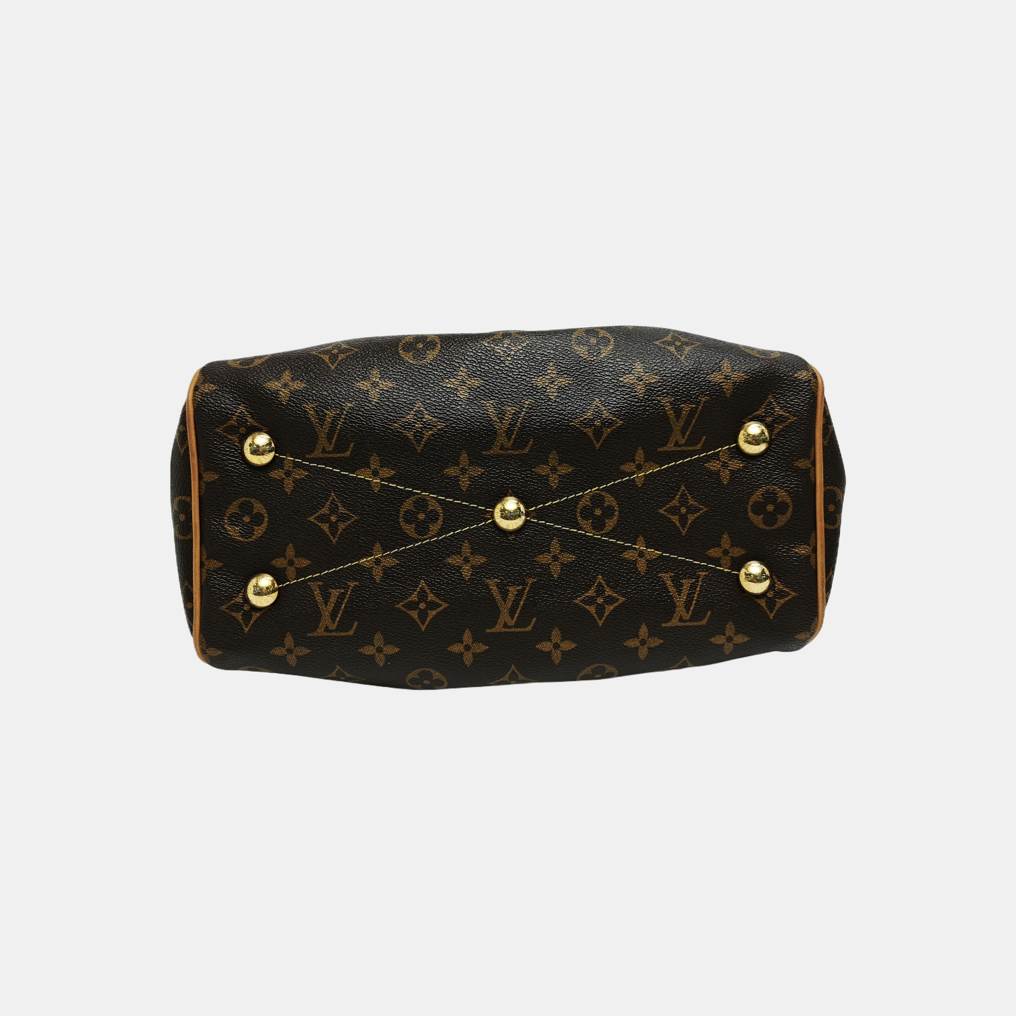 TIVOLI PM Monogram Coated Canvas Brown