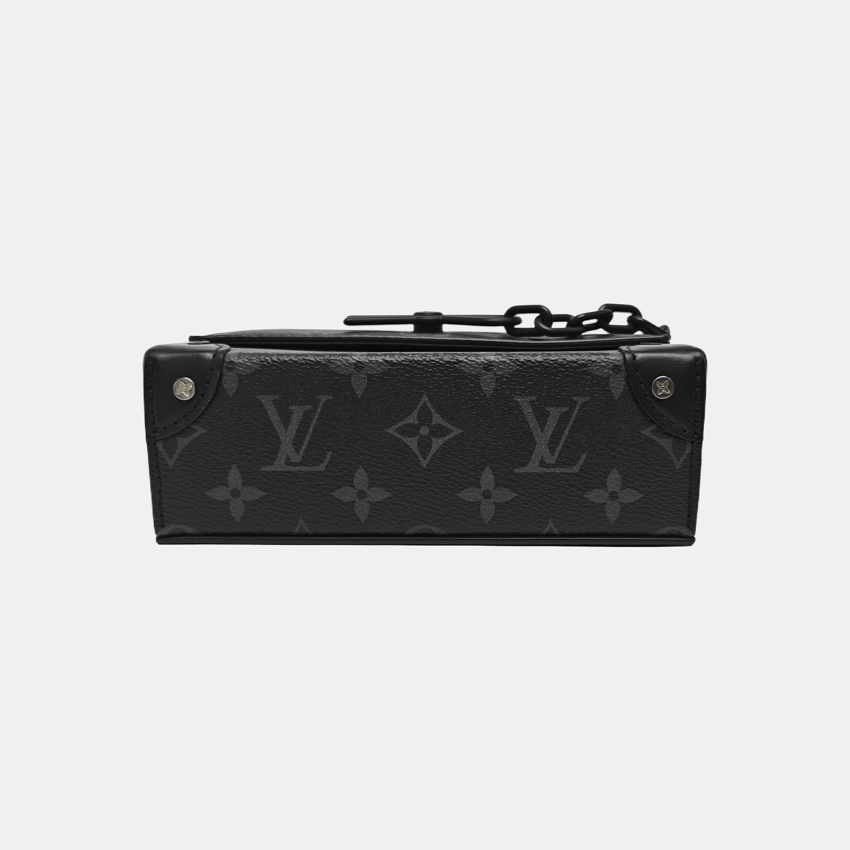 STEAMER Mini Monogram Coated Canvas Black