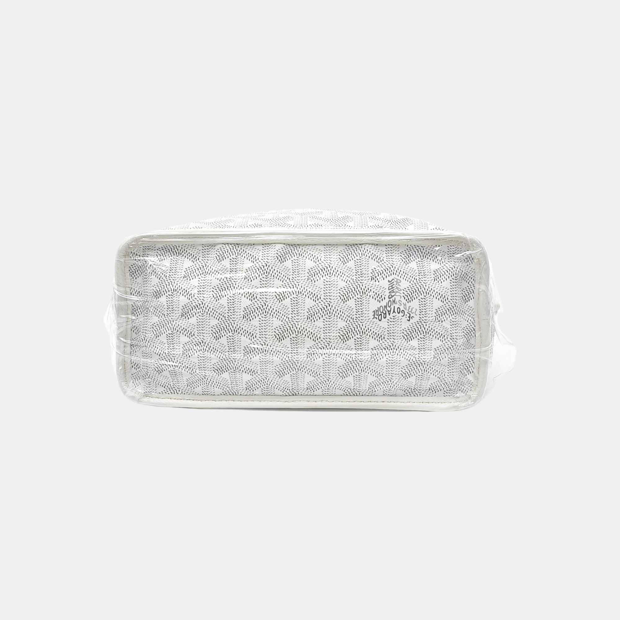 Anjou Mini Coated Canvas White