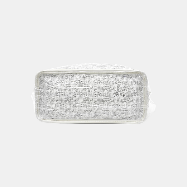 Anjou Mini Coated Canvas White