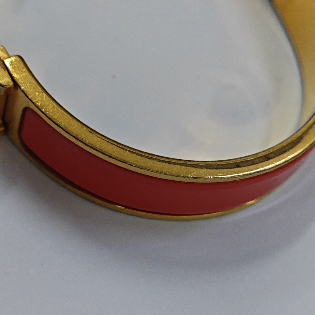 Clic H Metal Gold Bangle