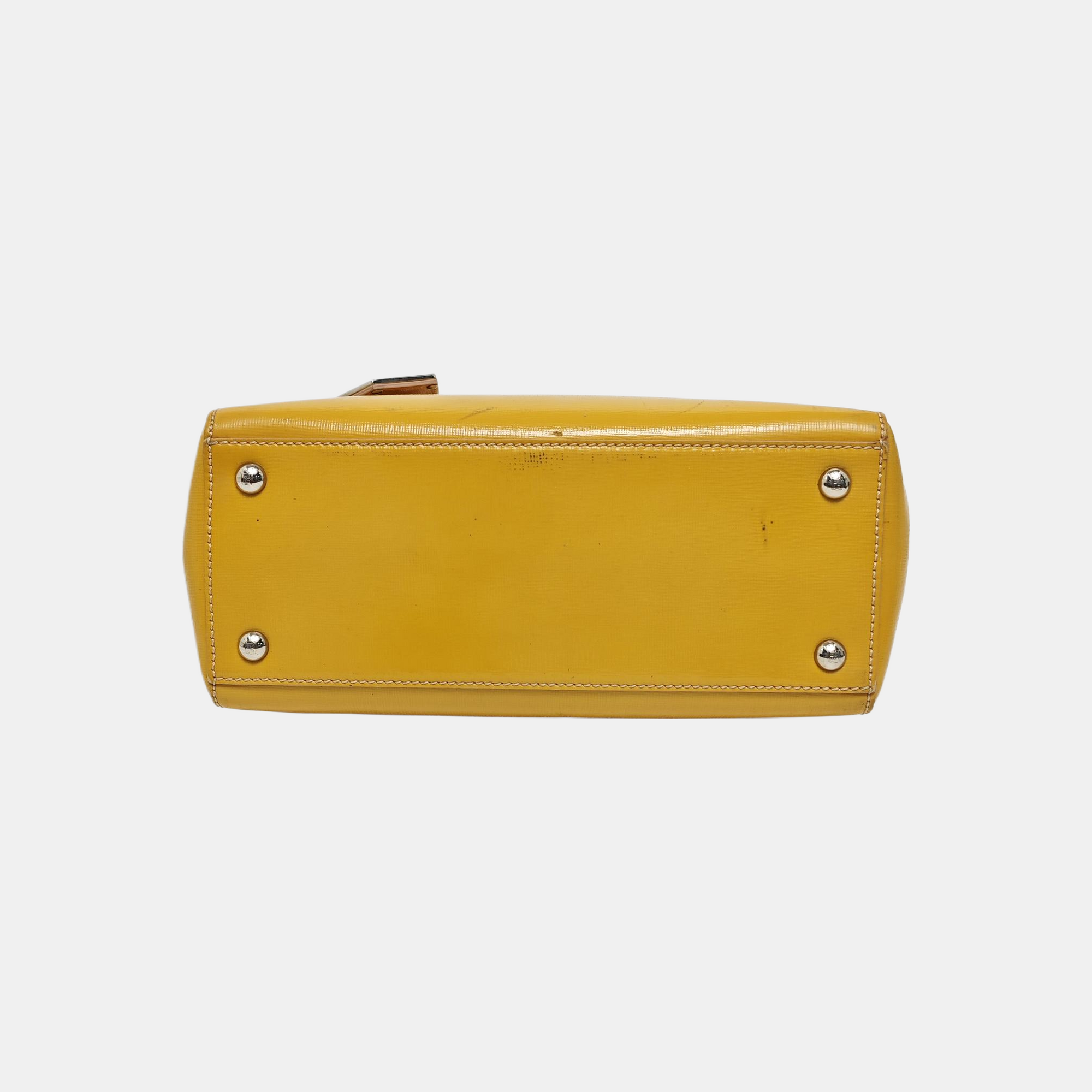 2 Jours Small Calfskin Yellow