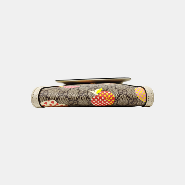 Monogram Coated Canvas Shoulder Bag Beige