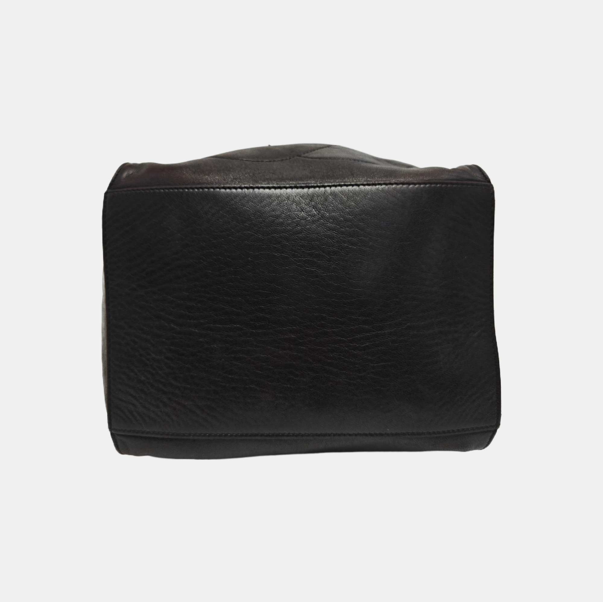 Calfskin Bucket Bag Brown