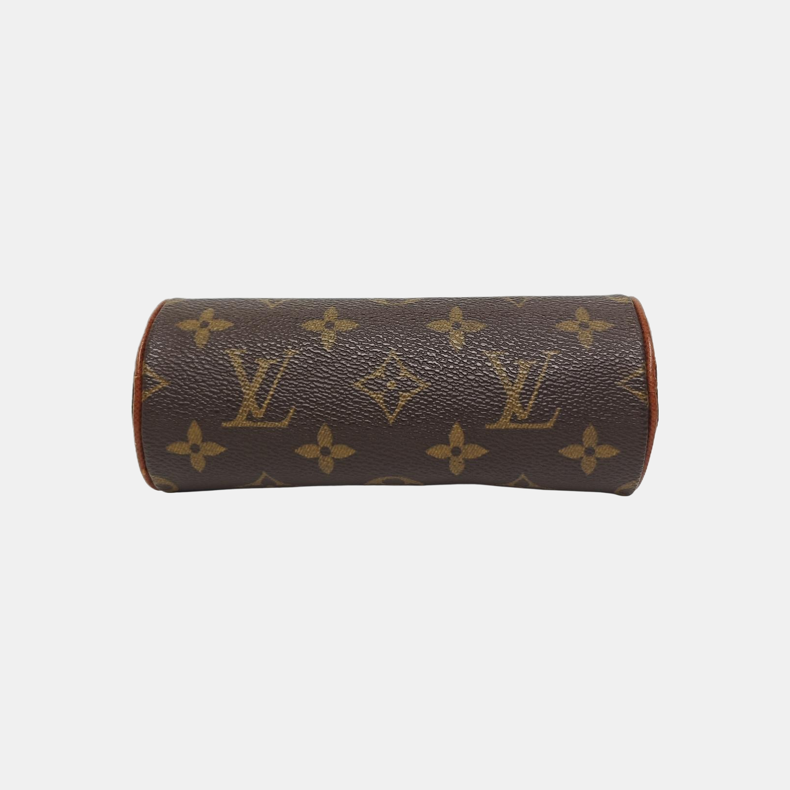 PAPILLON Mini Monogram Coated Canvas Brown