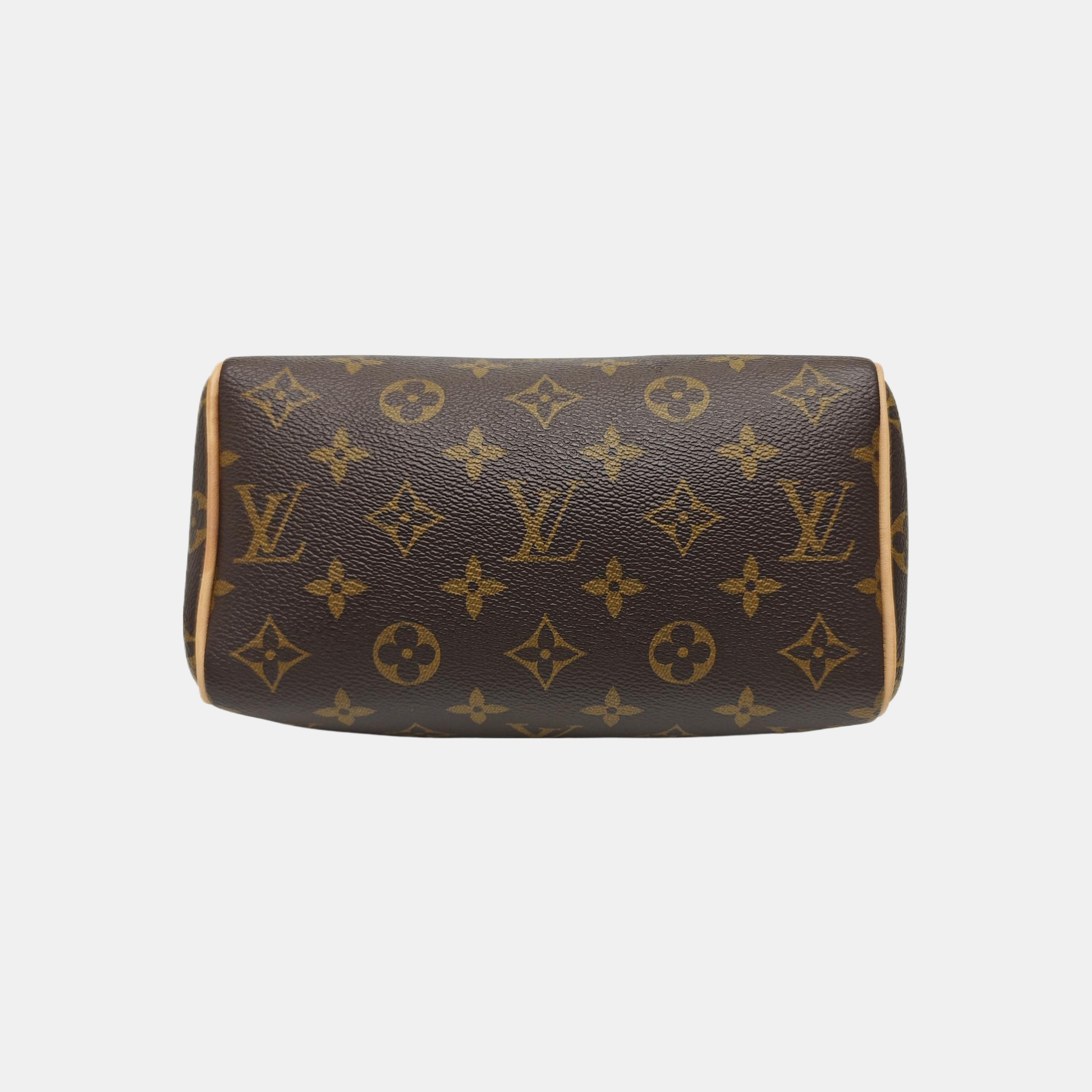 SPEEDY 20 Monogram Coated Canvas Brown