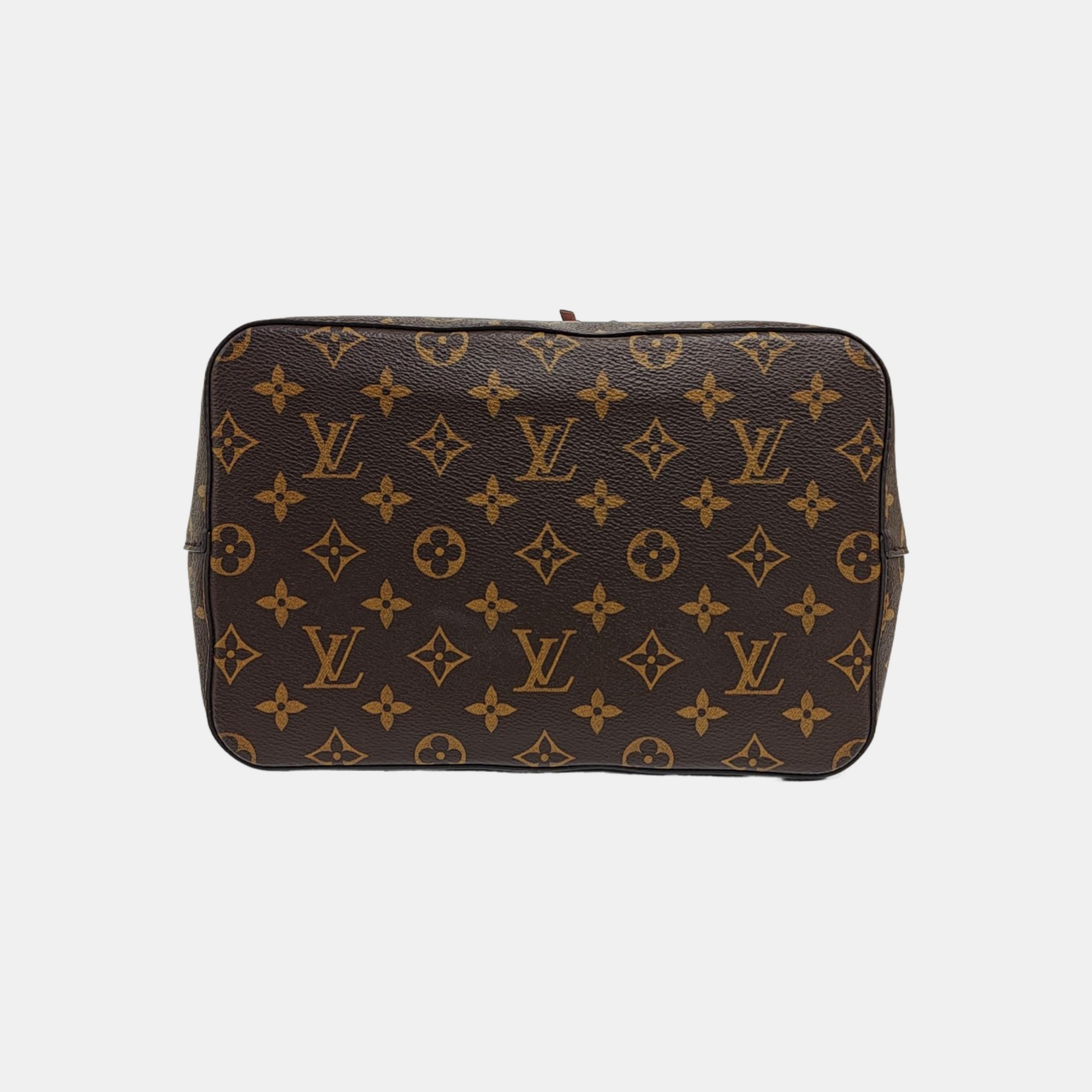 NÉONOÉ MM Monogram Coated Canvas Brown