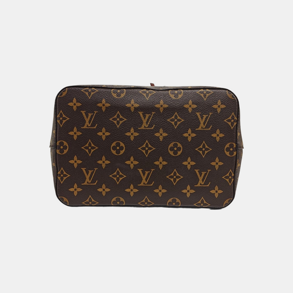 NÉONOÉ MM Monogram Coated Canvas Brown