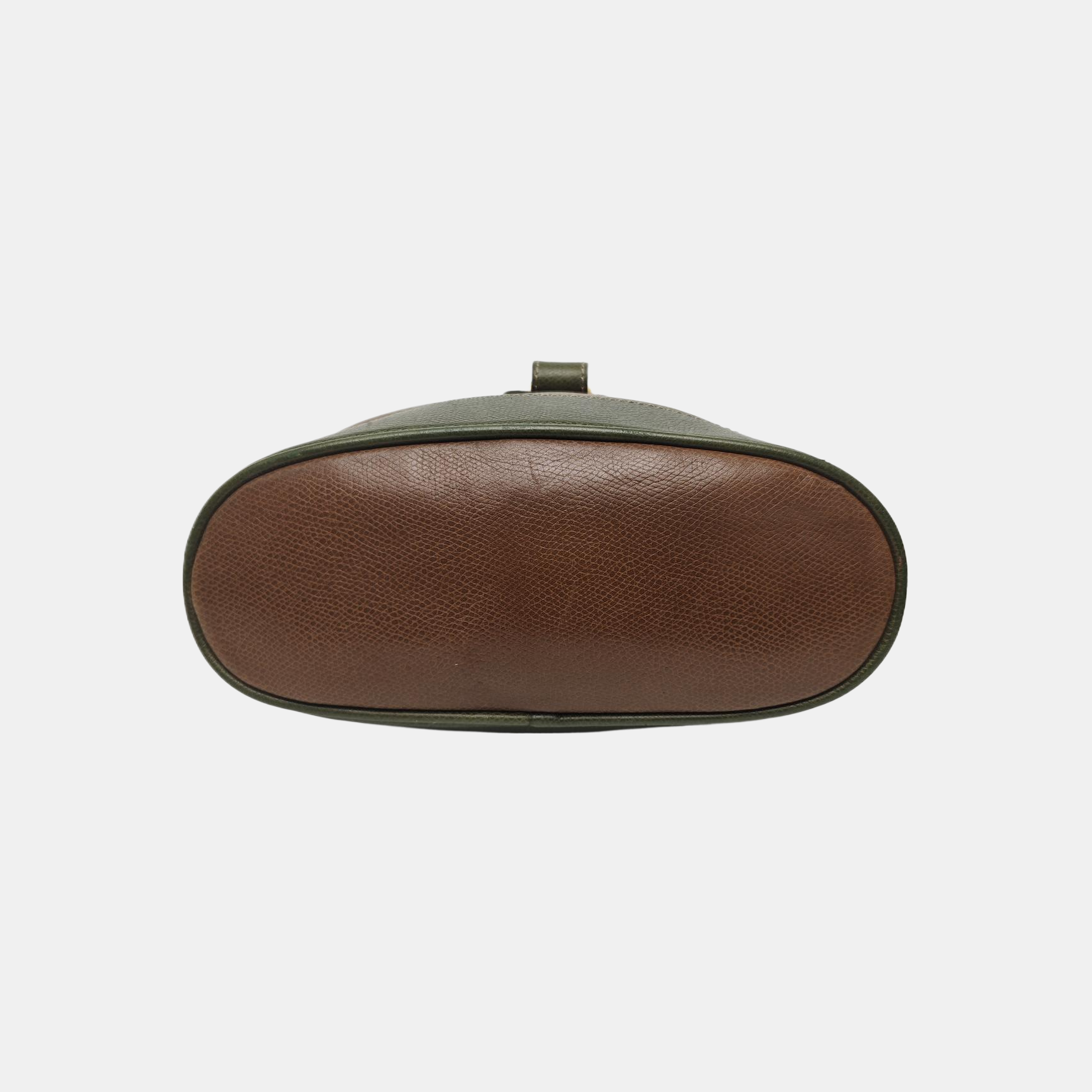 Calfskin Top Handle Bag Brown