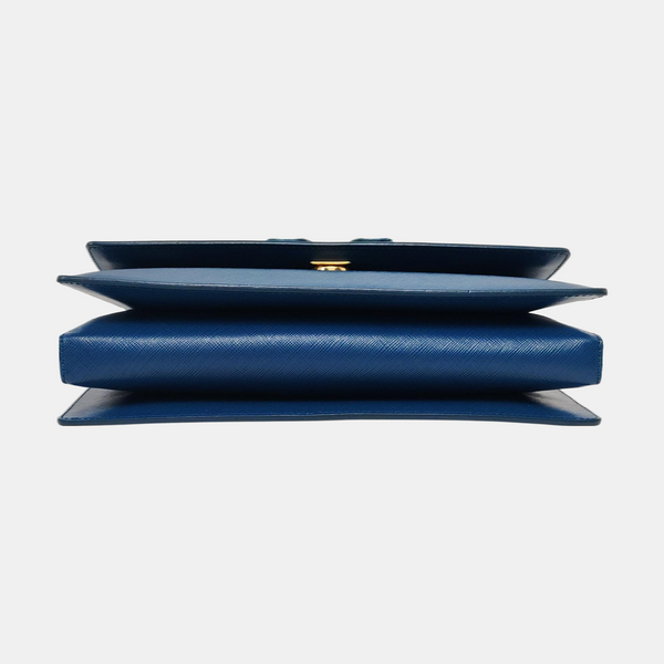 Ginny Calfskin Blue