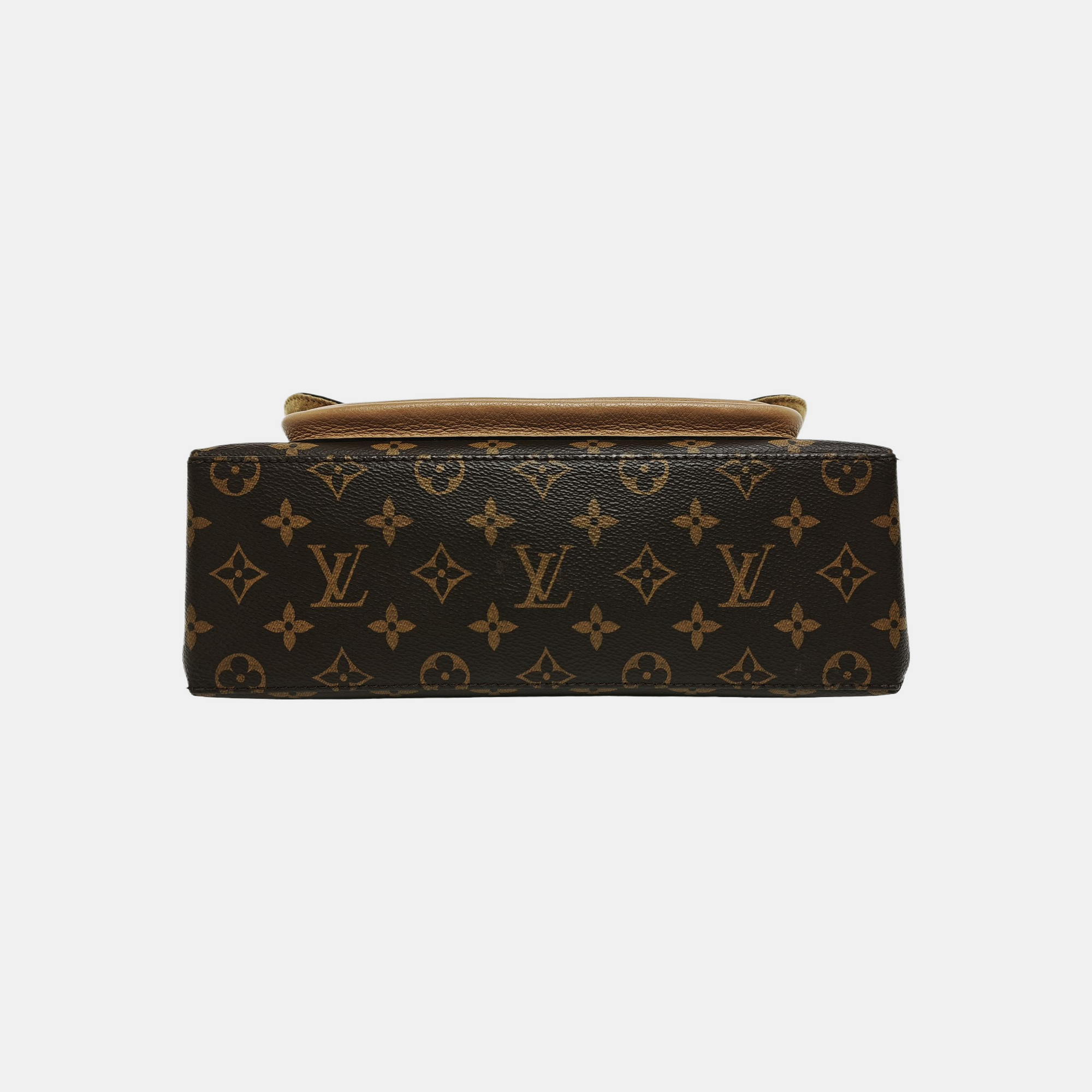 MARIGNAN Monogram Coated Canvas Brown