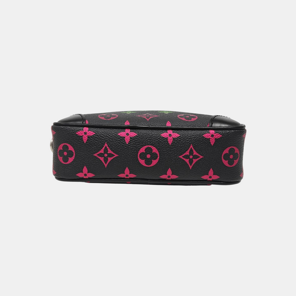 TROCADERO Monogram Coated Canvas Black