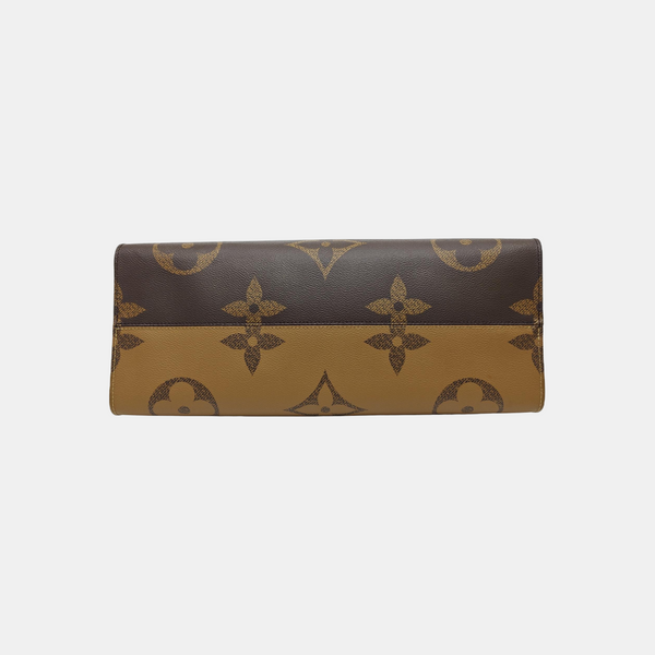 ONTHEGO GM Monogram Coated Canvas Brown
