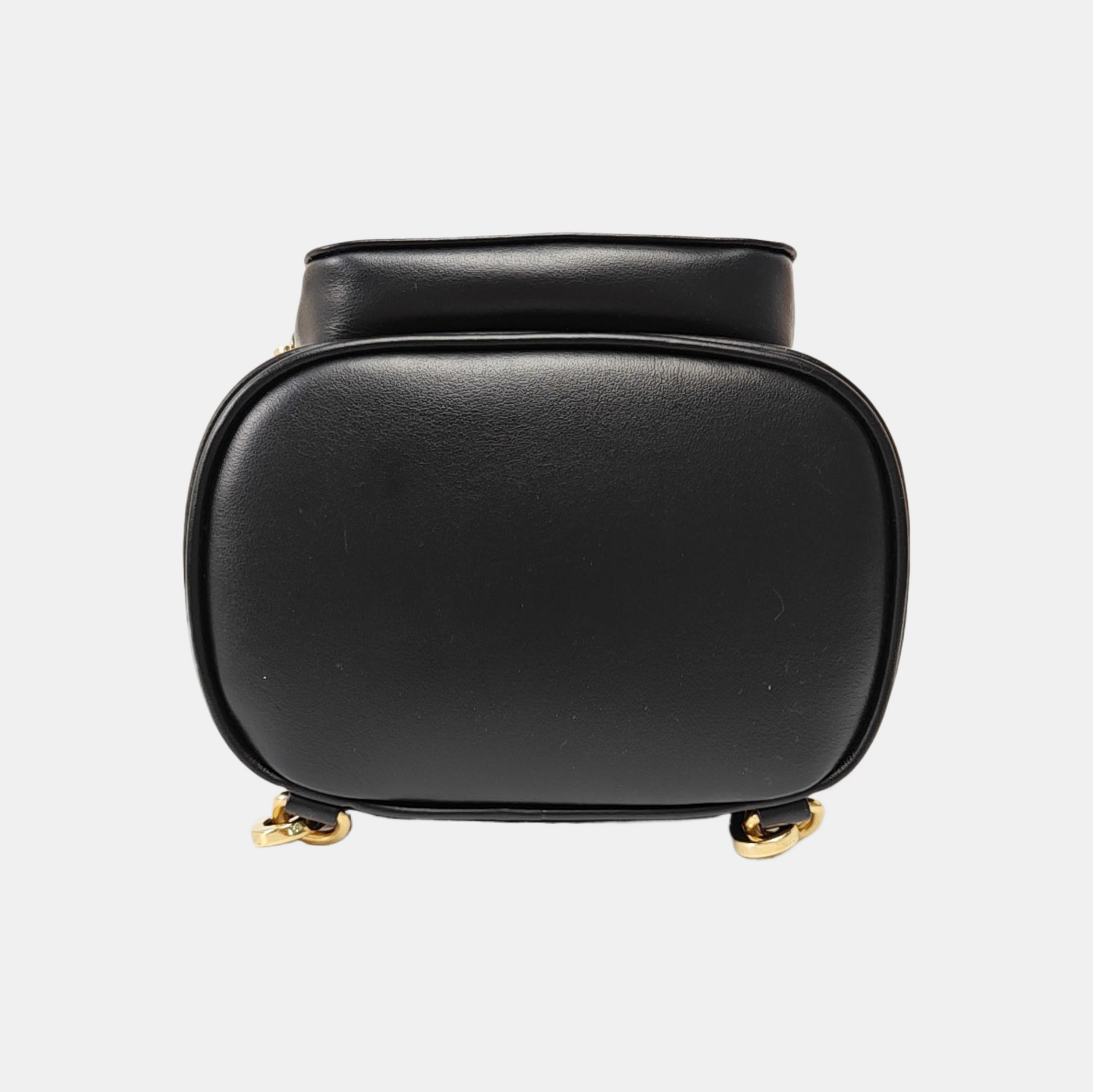 Calfskin Backpack Mini Black