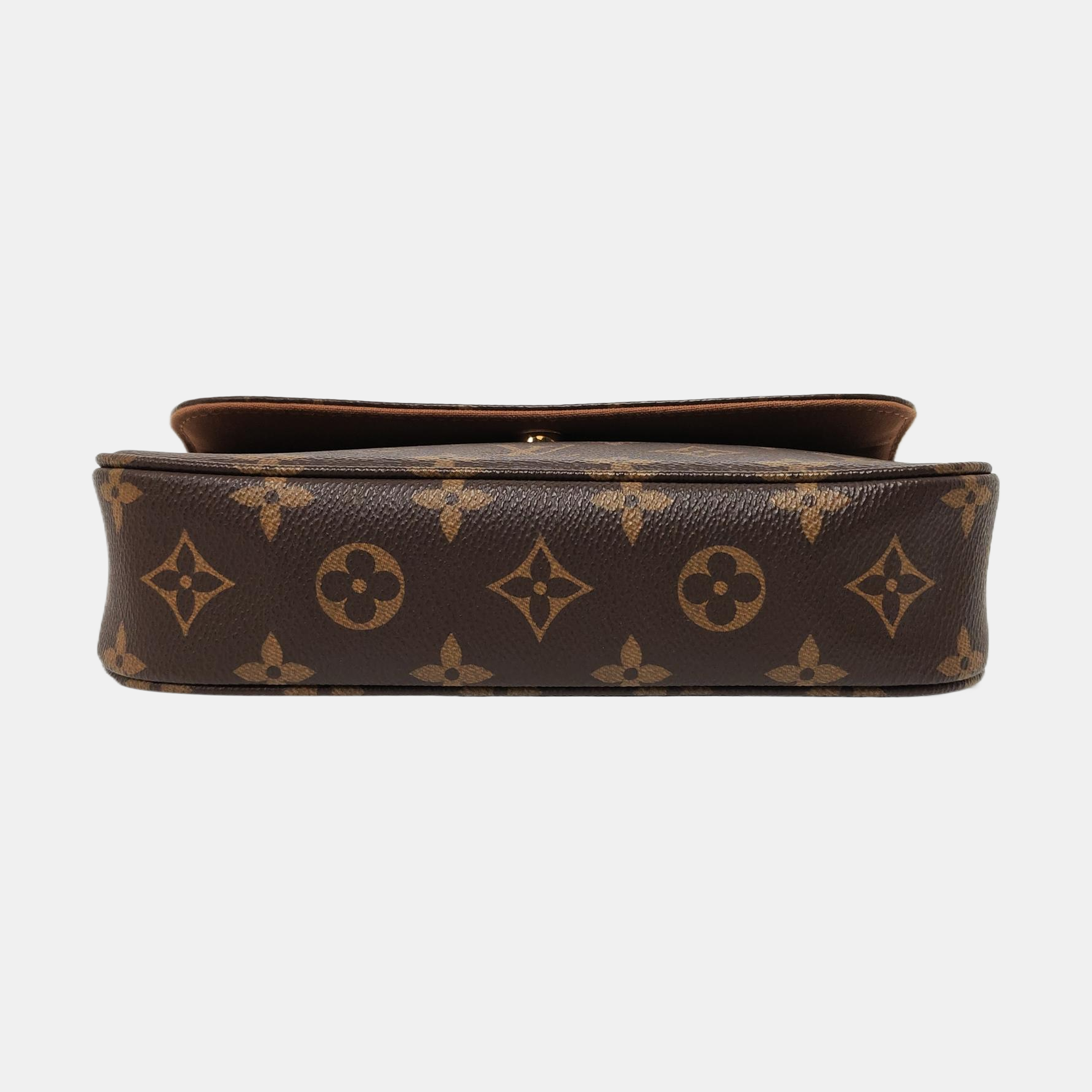 IVY Monogram Coated Canvas Brown