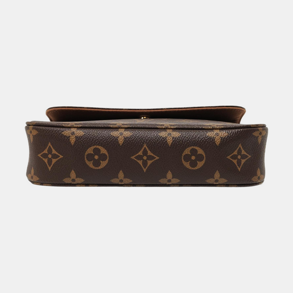 IVY Monogram Coated Canvas Brown