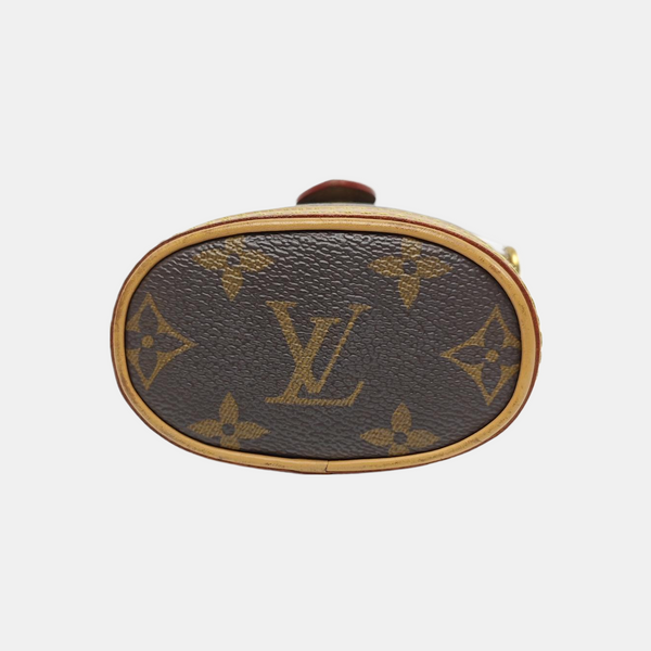 FOLD ME Monogram Coated Canvas Brown