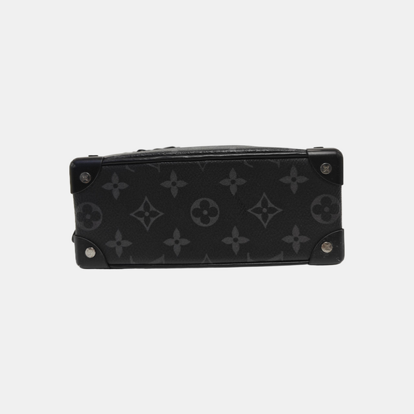SOFT TRUNK Mini Monogram Coated Canvas Black
