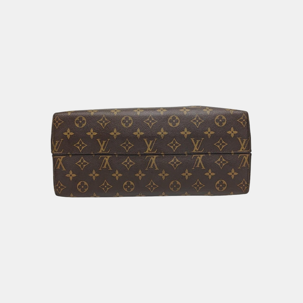 ALMA BNB MM Monogram Coated Canvas Brown