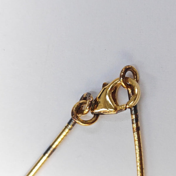 Pop H Metal Gold Necklace
