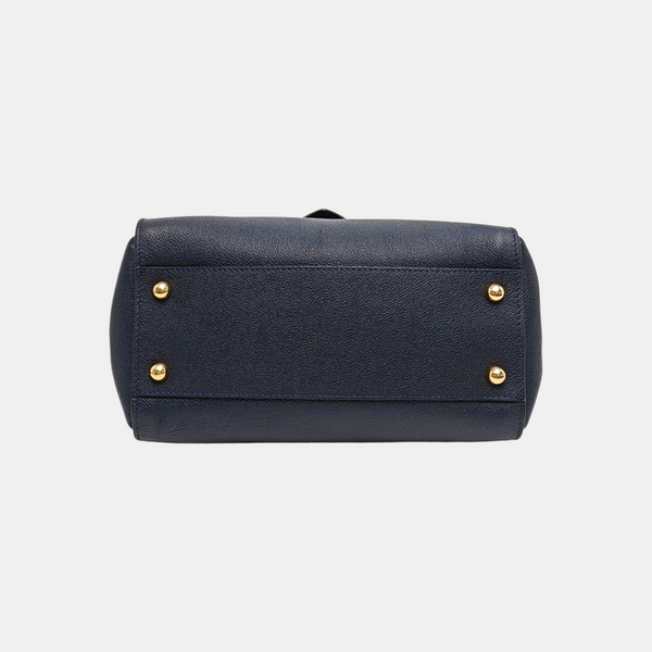Buckle Calfskin Blue