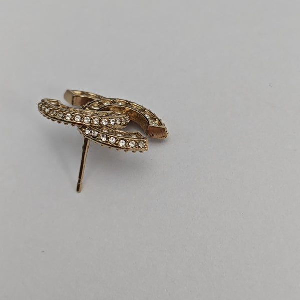 Metal Gold Stud Earrings