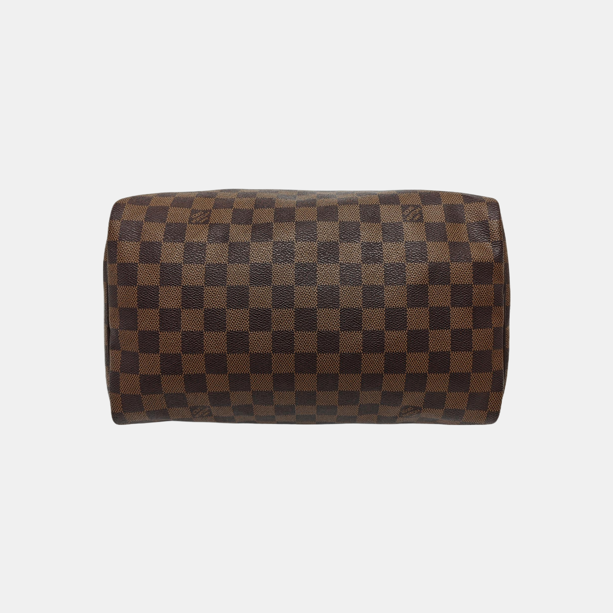 SPEEDY 30 Damier Ebene Coated Canvas Brown