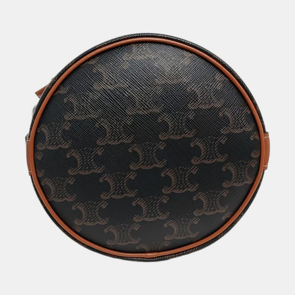 TRIOMPHE CANVAS Small Coated Canvas Brown