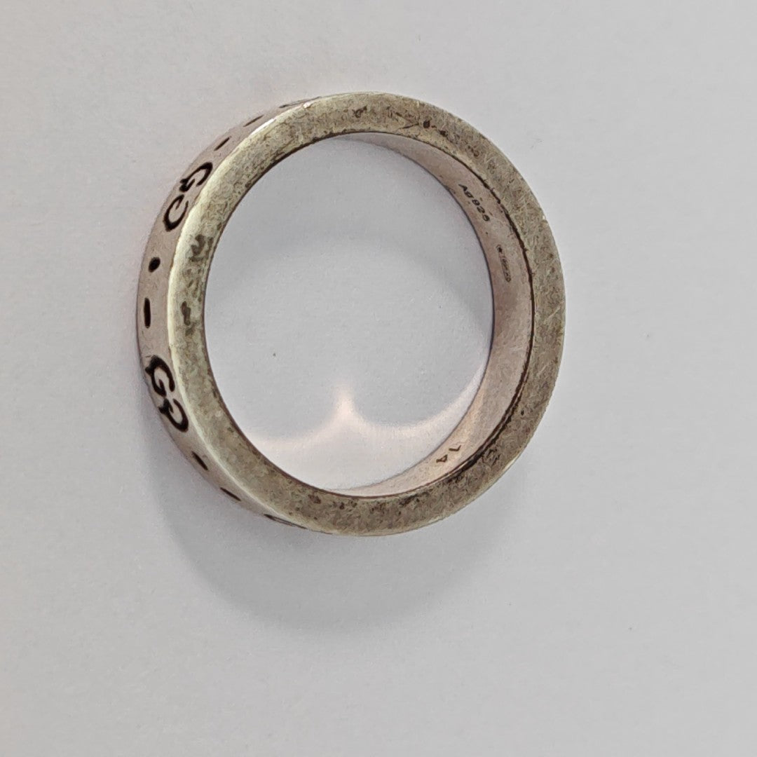 925 Sterling Silver Ring HK 14