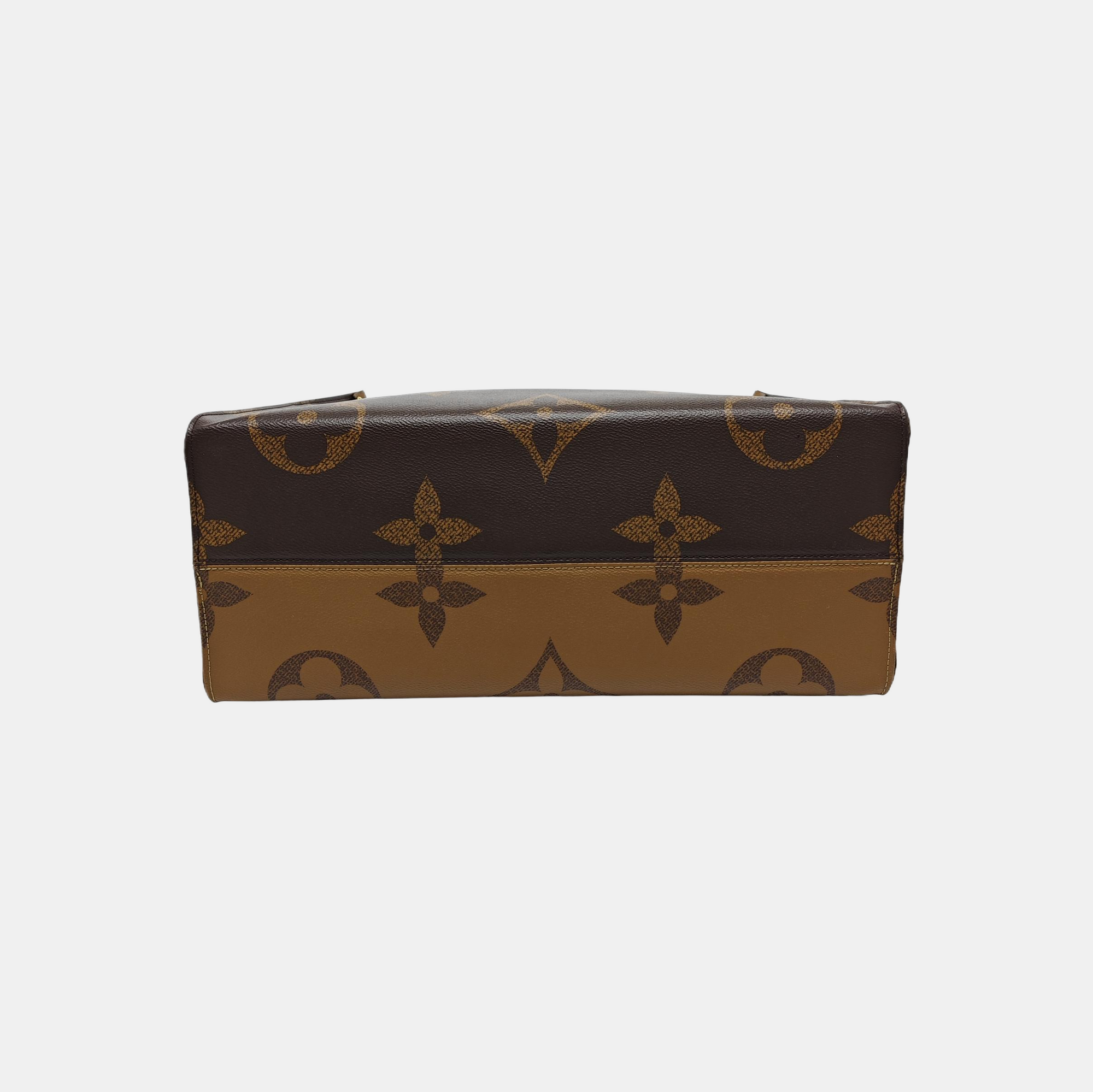 ONTHEGO GM Monogram Coated Canvas Brown