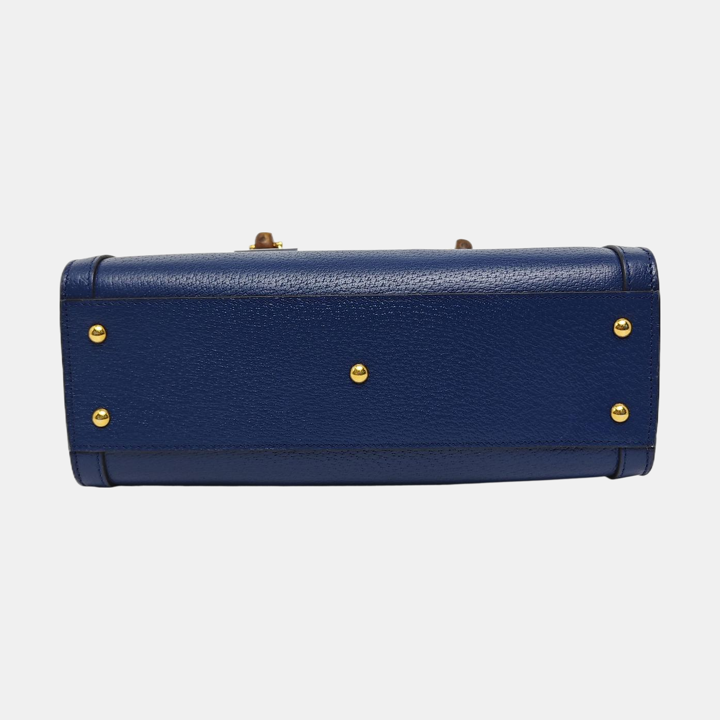 Authenticated pre-owned  Diana Small Calfskin Blue - Tote Bag at Looply