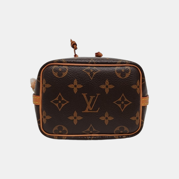 NÉONOÉ Nano Lona Revestida Monogram Marrón