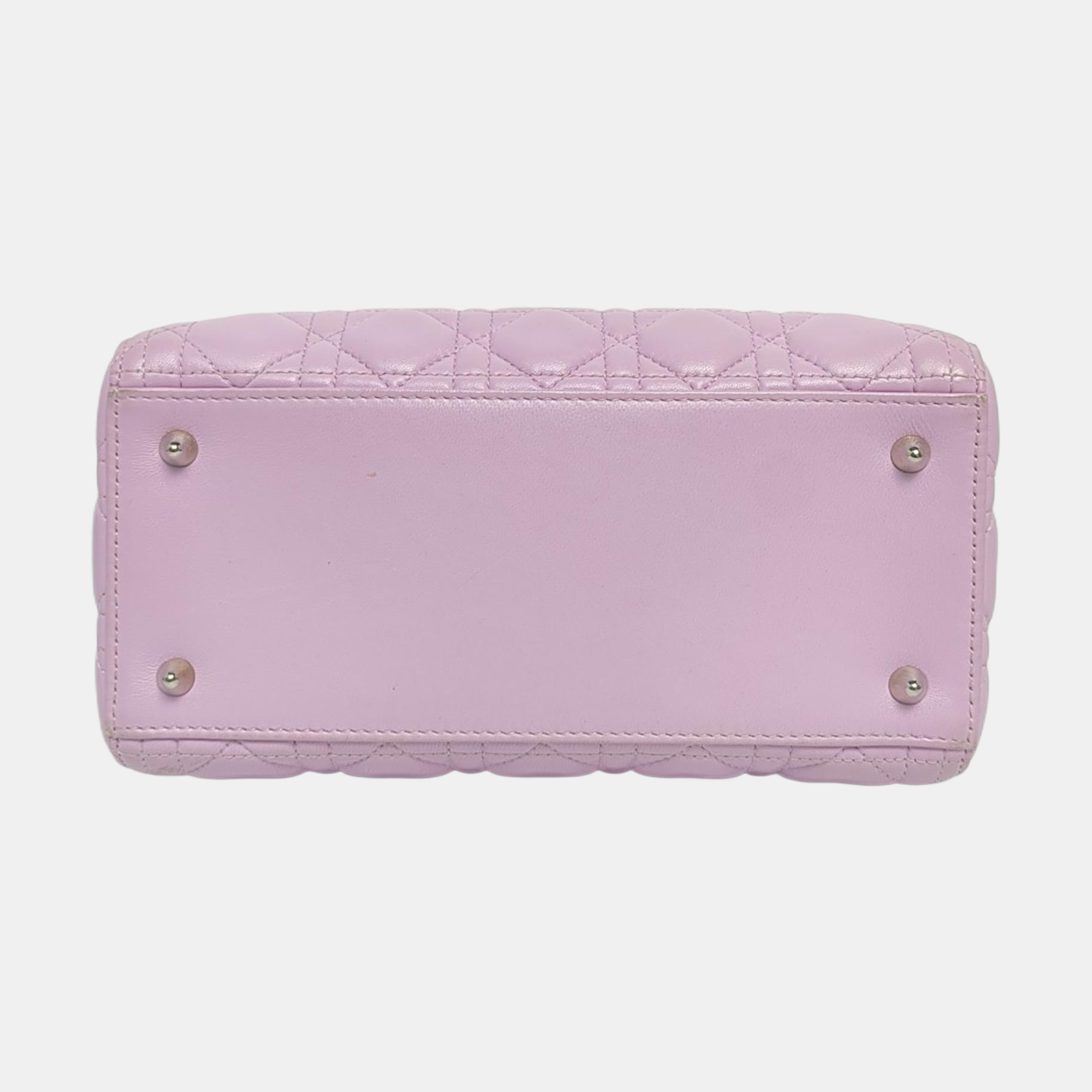 Lady Dior Medium Cannage Lambskin Pink