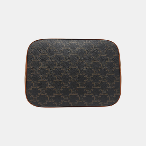 TRIOMPHE CANVAS Medium Coated Canvas Brown