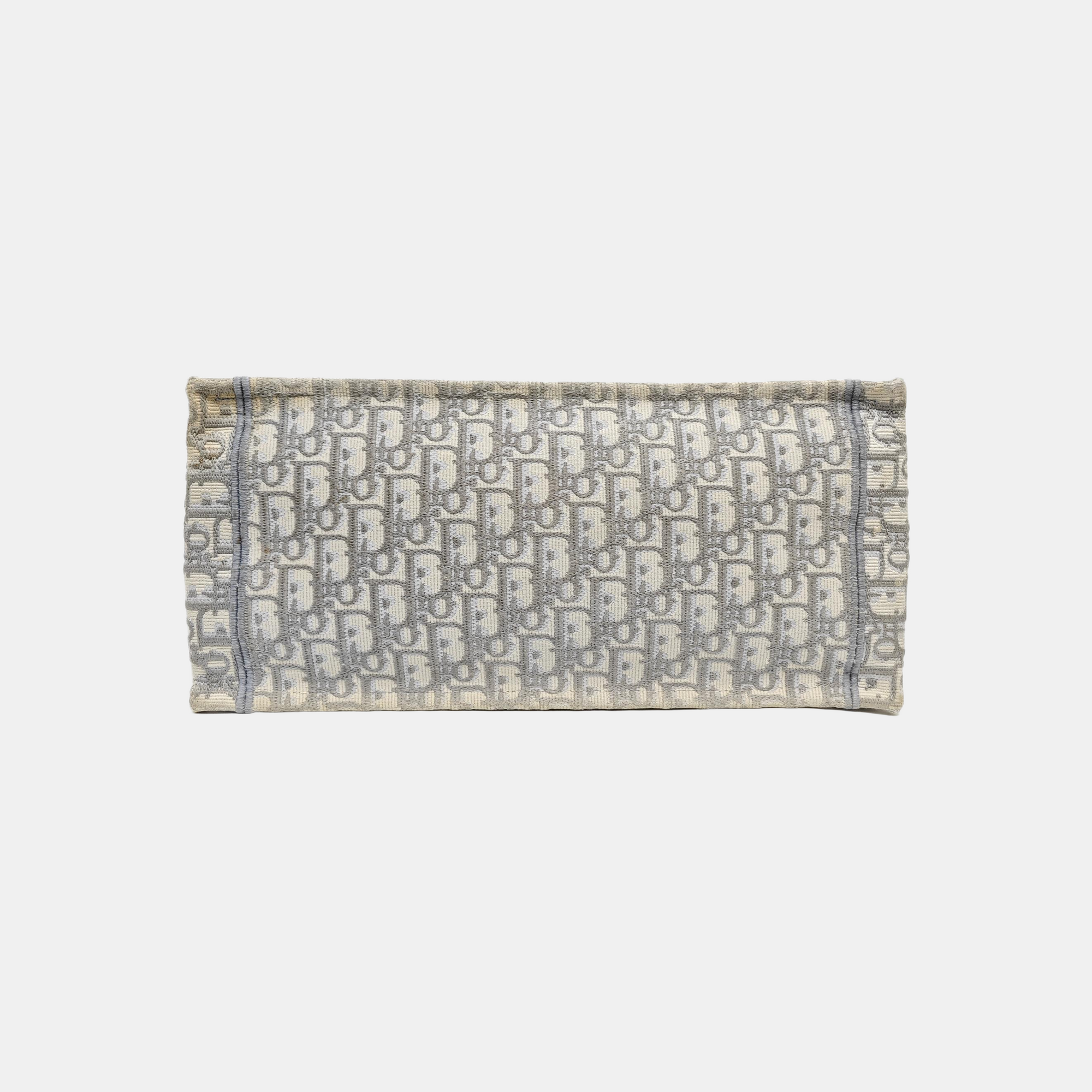 Book Tote Medium Oblique Canvas Gray