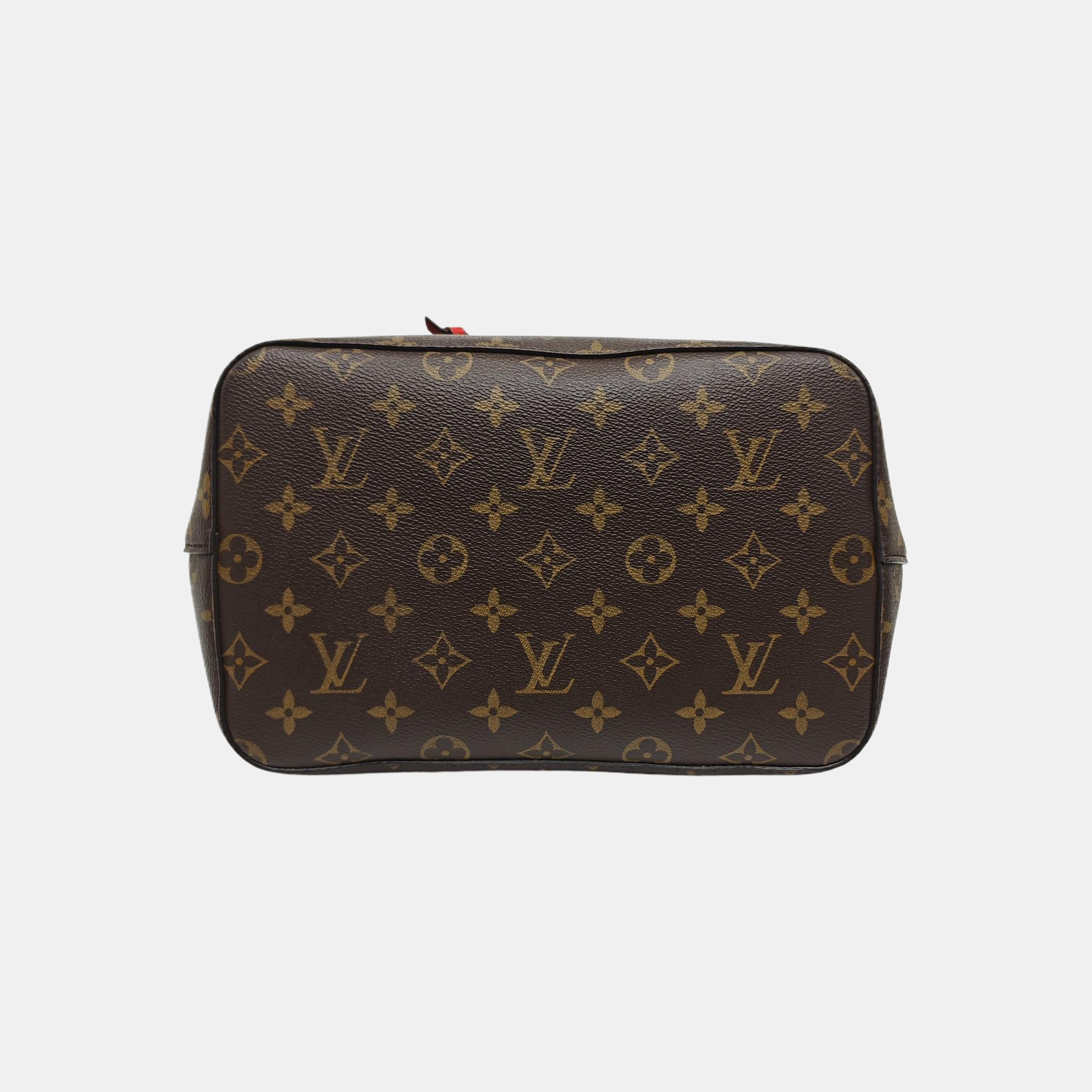 NÉONOÉ MM Monogram Coated Canvas Brown