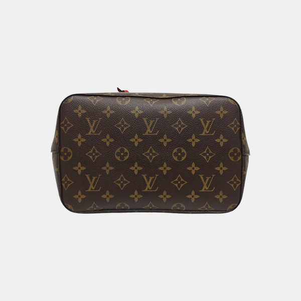 NÉONOÉ MM Monogram Coated Canvas Brown