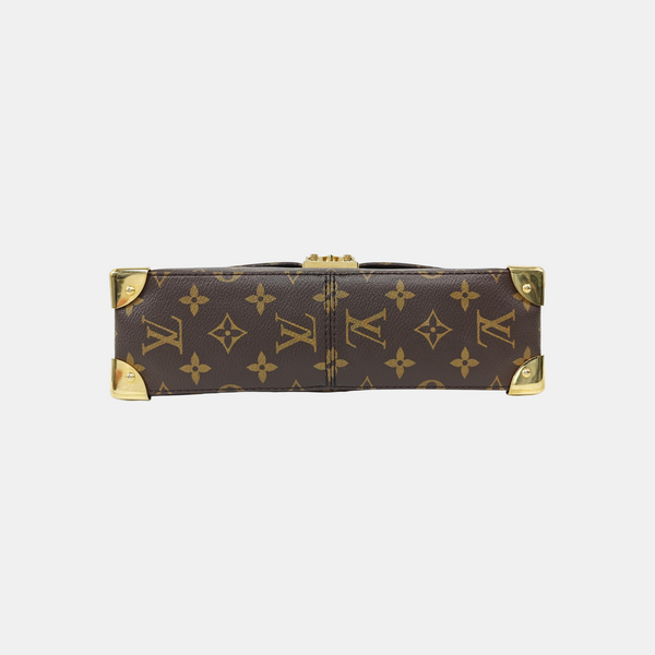 TRUNKIE Monogram Coated Canvas Brown