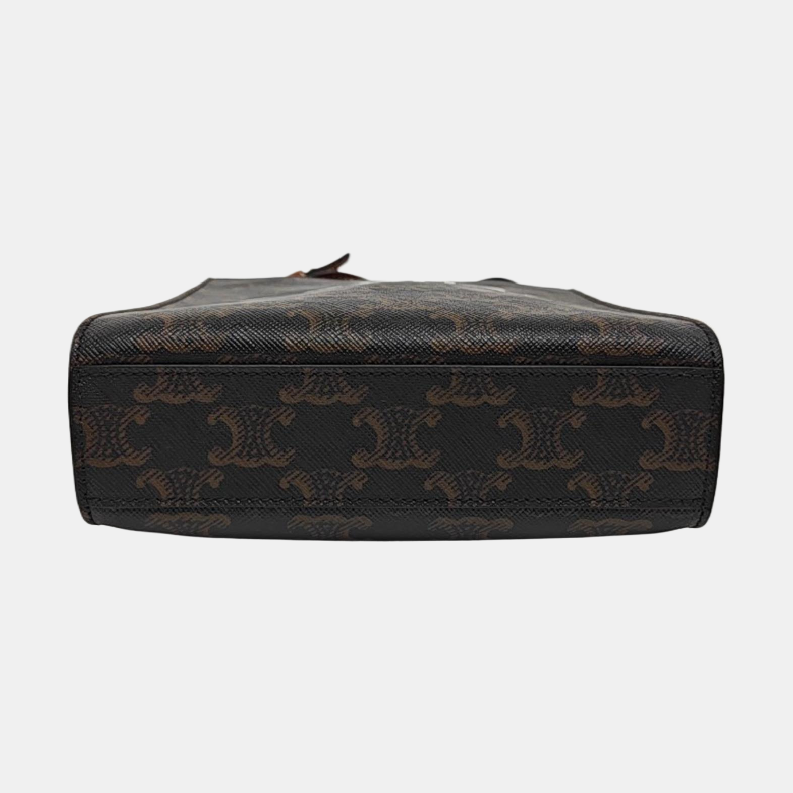 CABAS CELINE Mini Coated Canvas Brown