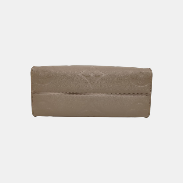 ONTHEGO MM Monogram Calfskin Gray