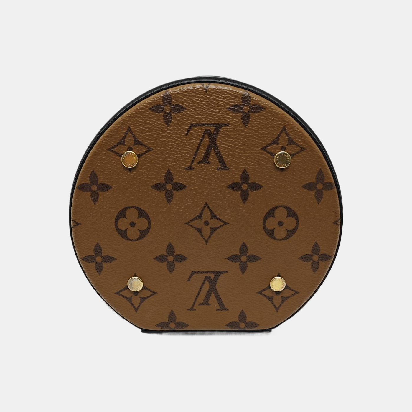 CANNES PM Monogram Coated Canvas Brown