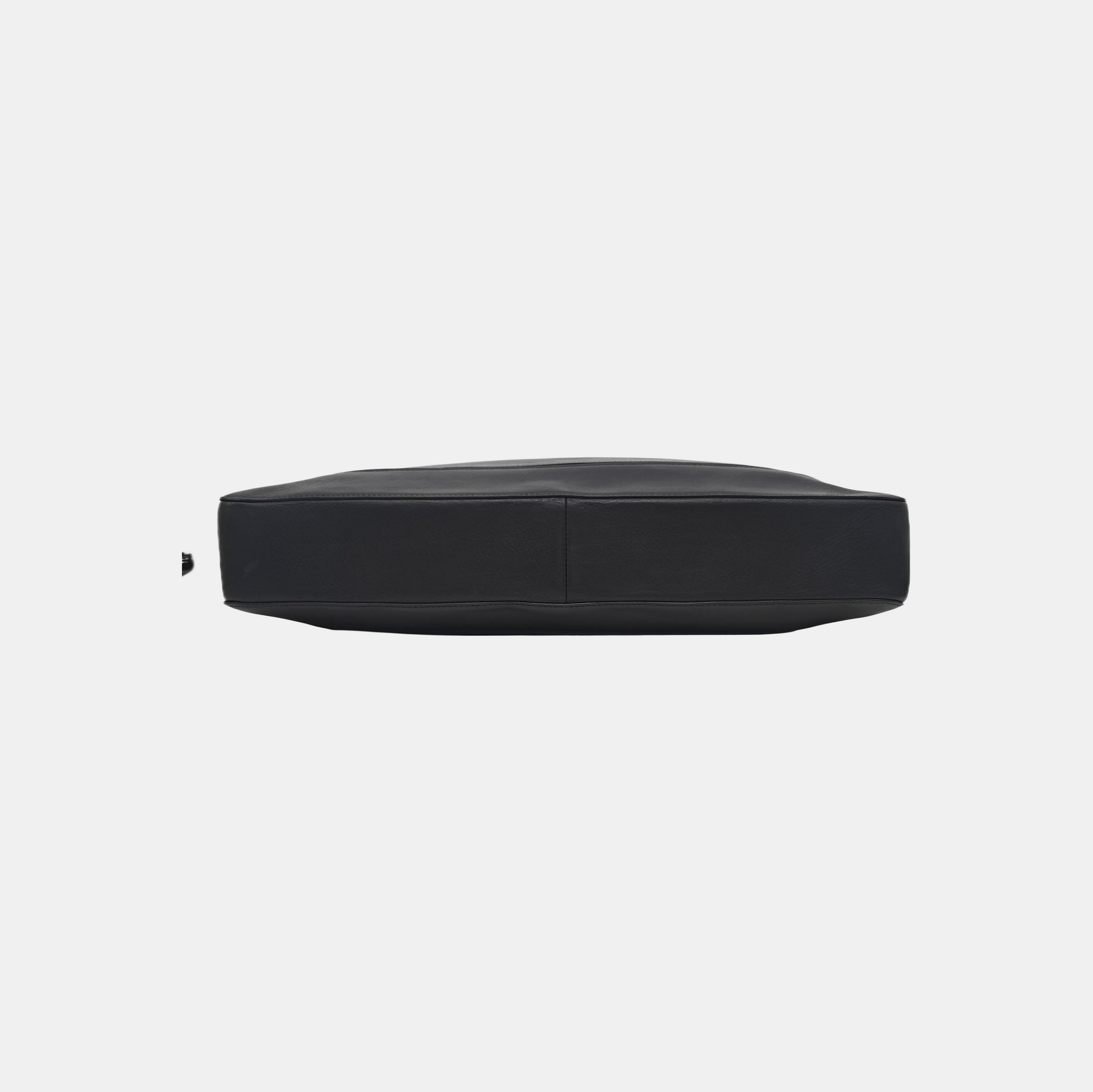 Calfskin Shoulder Bag Black