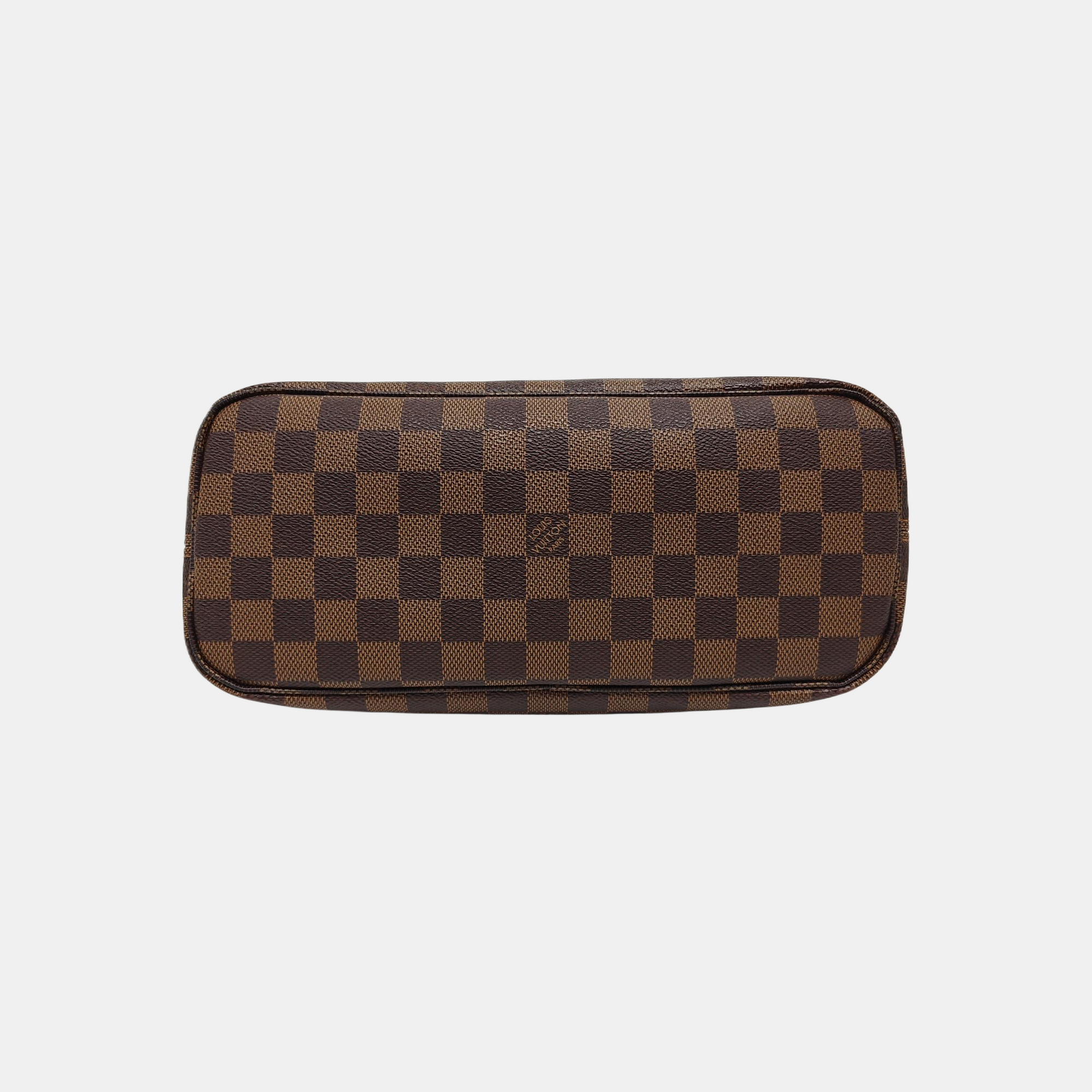 NEVERFULL PM Damier Ebene Coated Canvas Brown