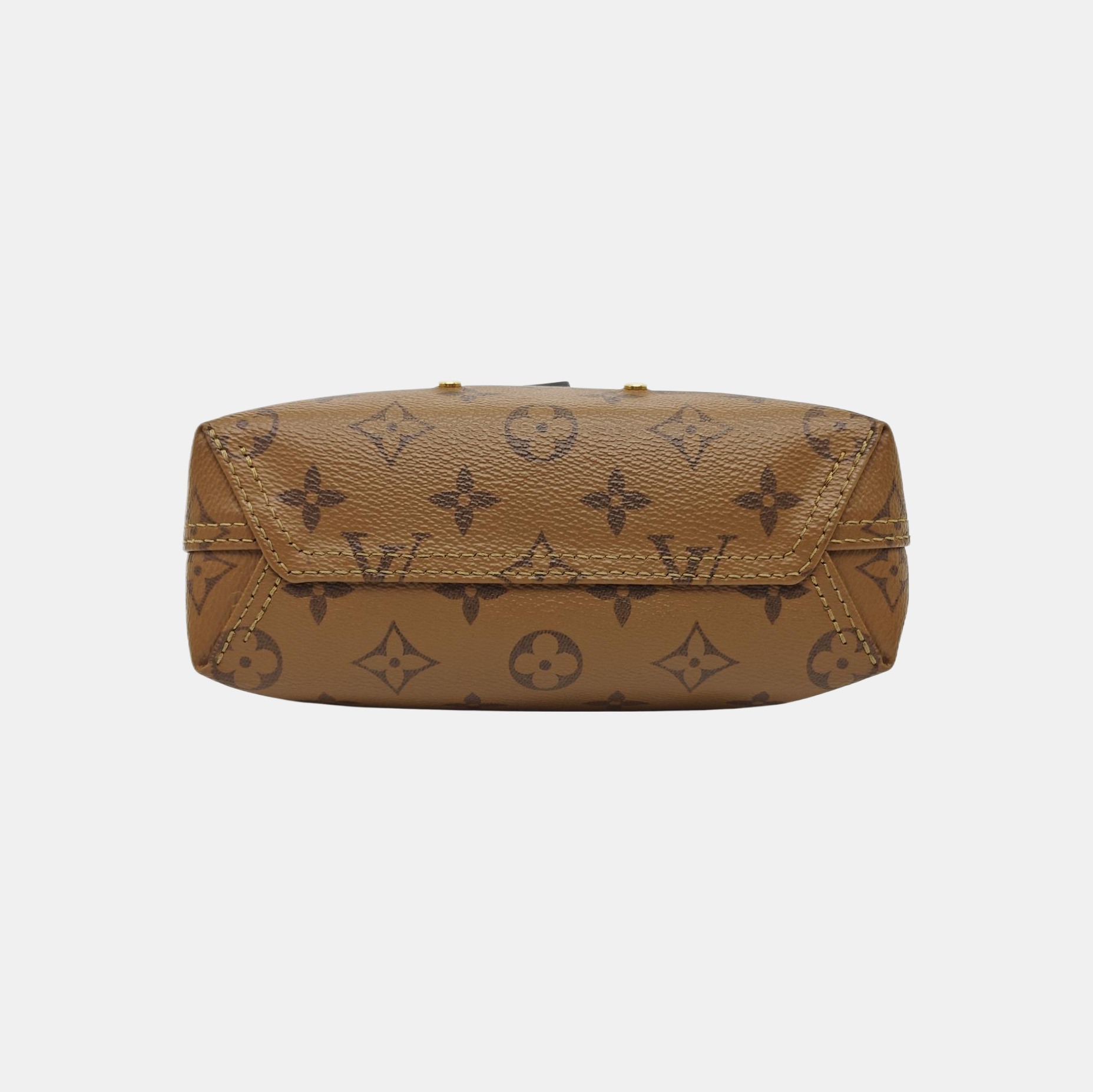 ATLANTIS PM Monogram Coated Canvas Brown