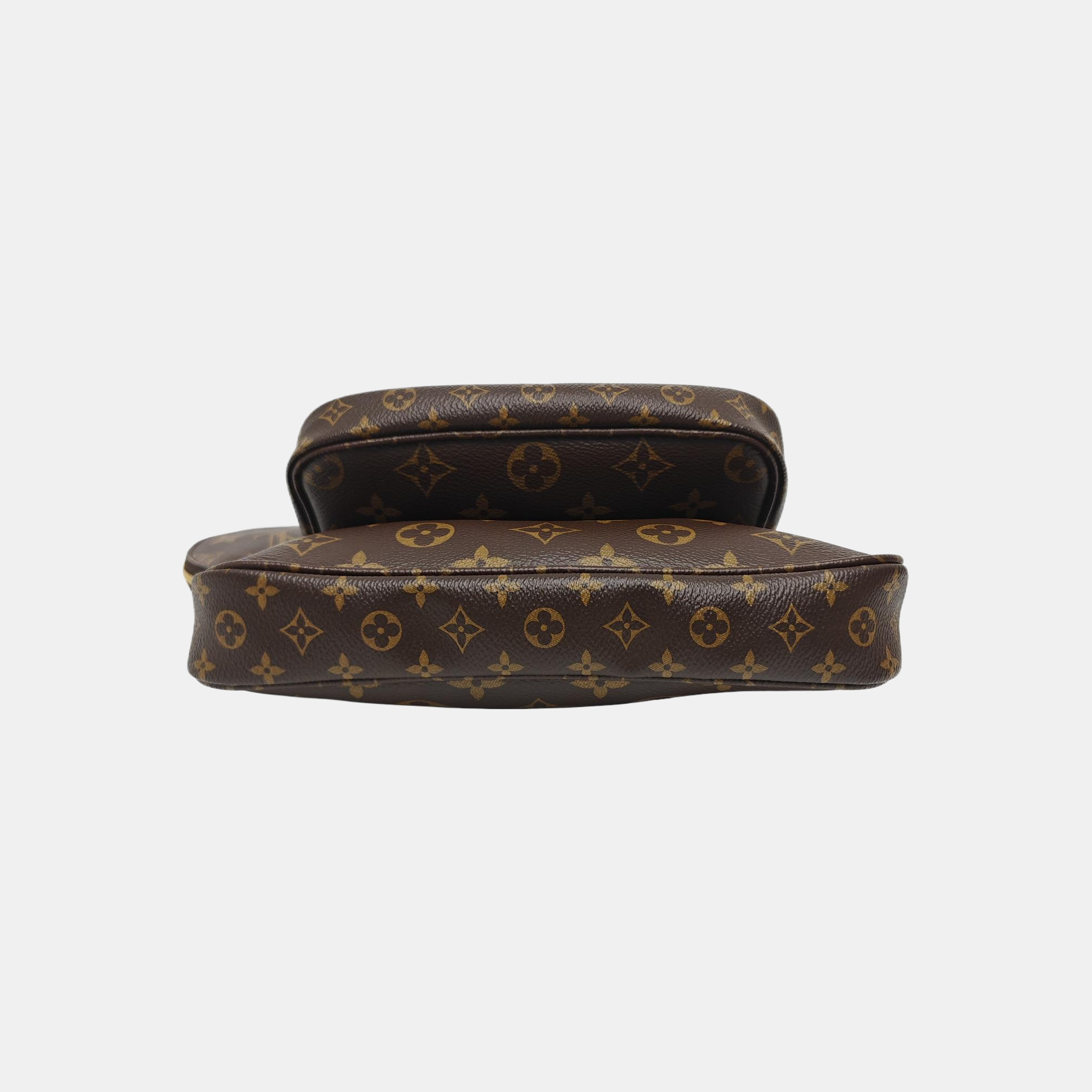 MULTI Monogram Coated Canvas Brown