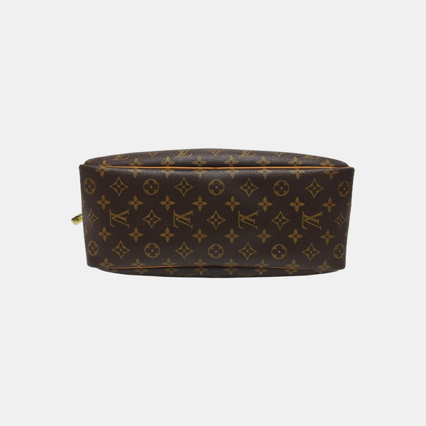 DEAUVILLE Monogram Coated Canvas Brown