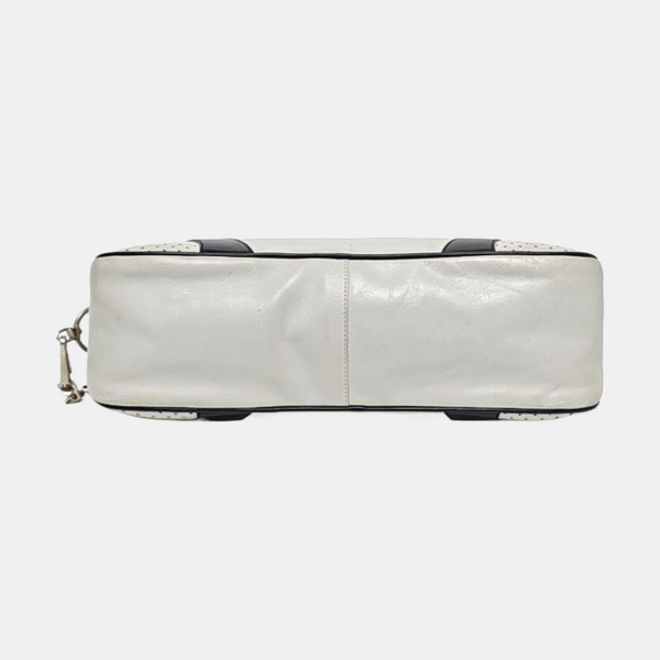 Quilted Calfskin White